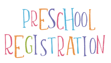 Preschool Registration Sign