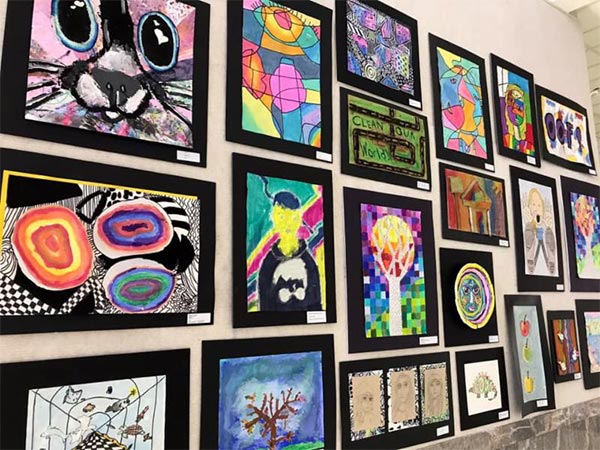 Art examples for the 2019 MCS Art Show
