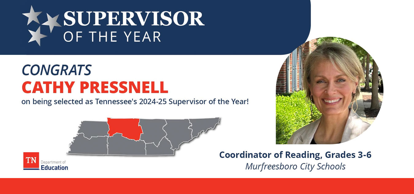 Supervisor of the Year Kathy Pressnell