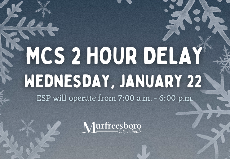 MCS on 2 Hour Delay on January 22nd.