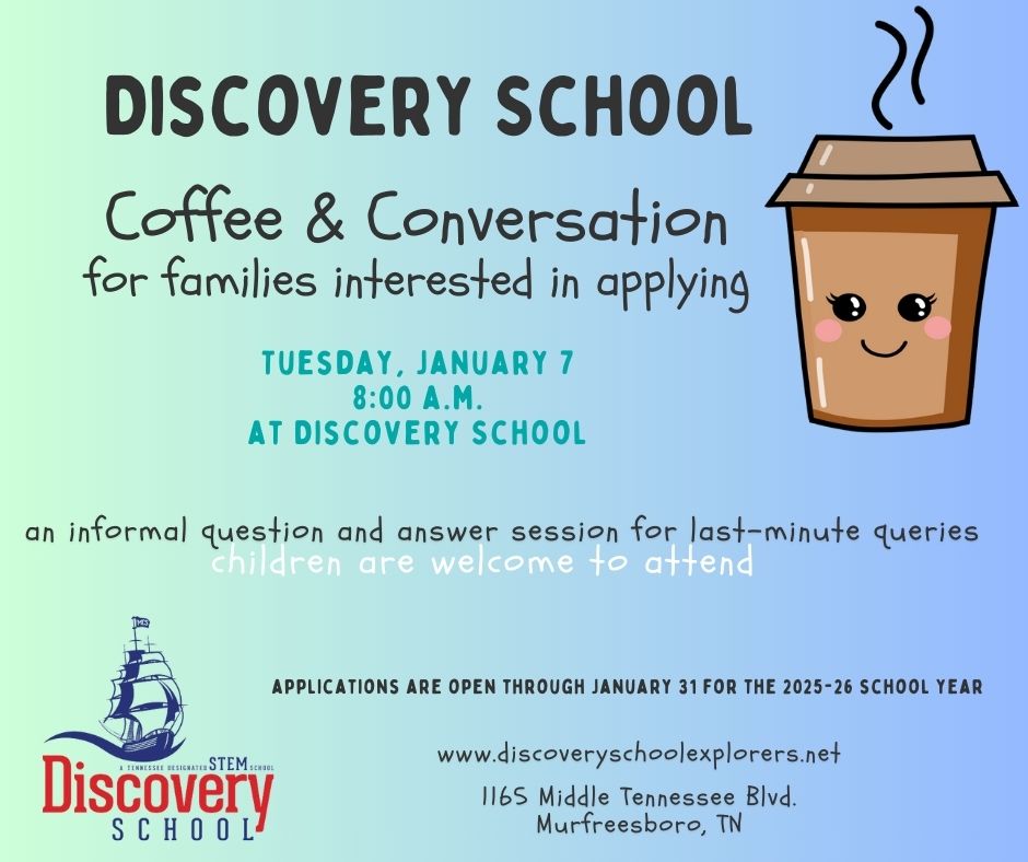 Discovery School Coffee & Conversation Murfreesboro City Schools