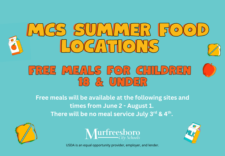 MCS Summer Food Locations