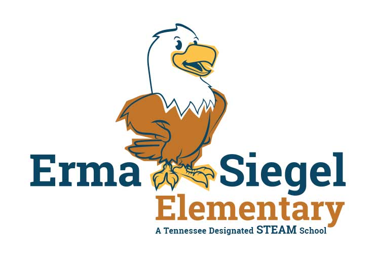 Erma Siegel Elementary's STEAM logo